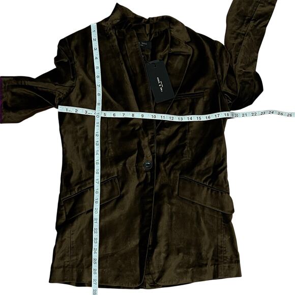 NWT NEW Rag & Bone Margot Velvet Blazer - Picture 10 of 10